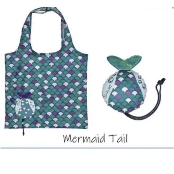 Thirty-One Hideaway Tote in Mermaid Tail Pattern! - Picture 2 of 3